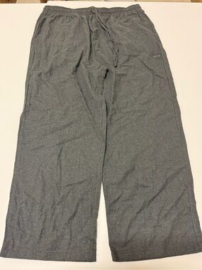 NWT Women’s Skims Wide Leg Cut Gray Fleece Drawstring Lounge Pants Size S